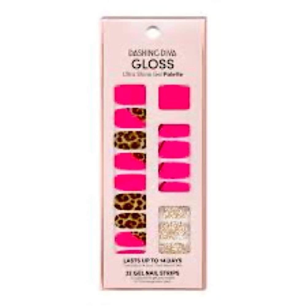 WILD ROMANCE**.Dashing Diva Ultra Shine Gel Nail Strips 32